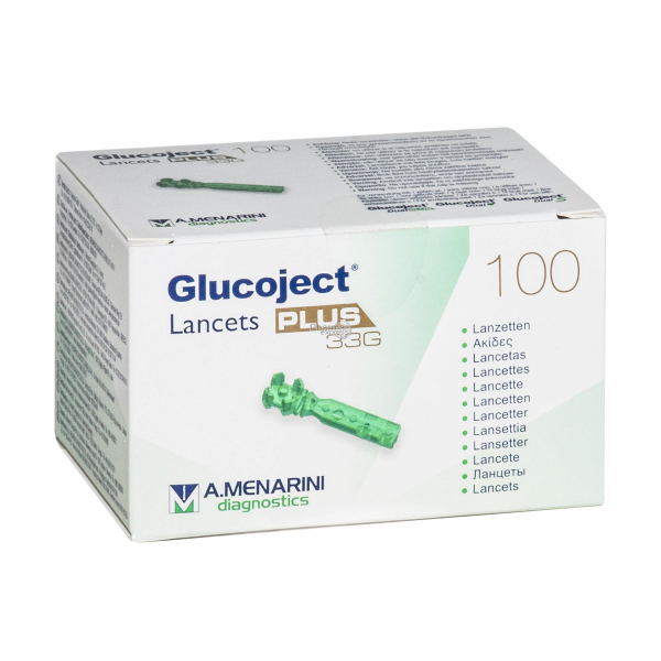 Glucoject Lancet Plus 33G/100 st - A.Menarini diagnostics