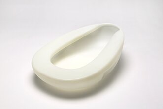 Bedpan economy wit - 39 x 27 cm