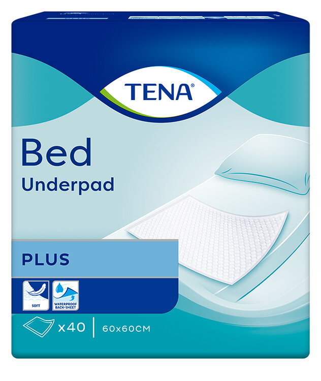 TENA Bed Plus - Incontinentie-onderleggers - 60x60 cm - 40 stuks