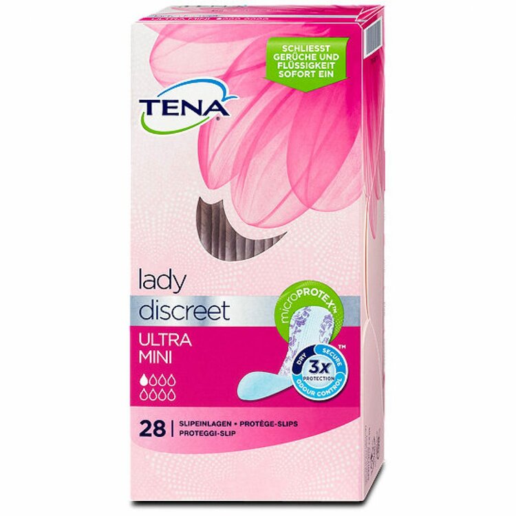 TENA Discreet Ultra Mini - 28 pads