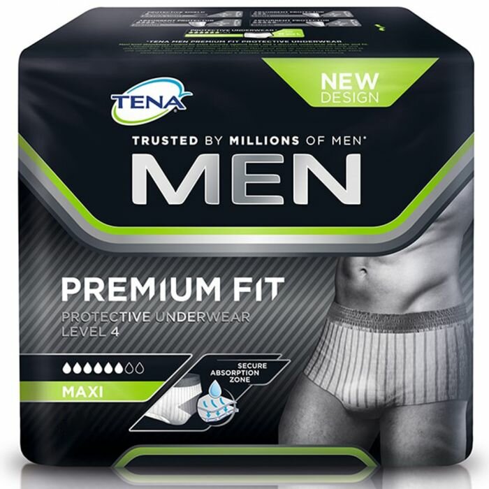 TENA Men Premium Fit Protective Underwear Level 4