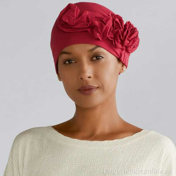 Amoena Marigold mutsje bessenrood - one size