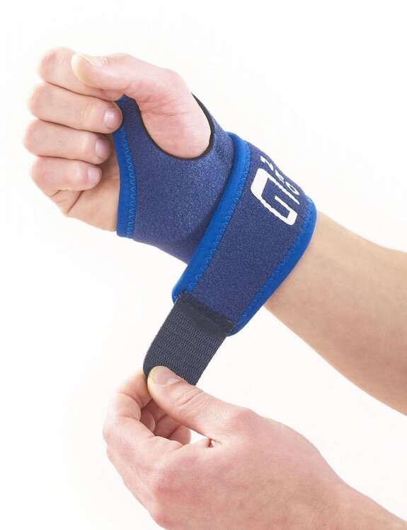 Neo G - Polsbrace - one size - neopreen - blauw