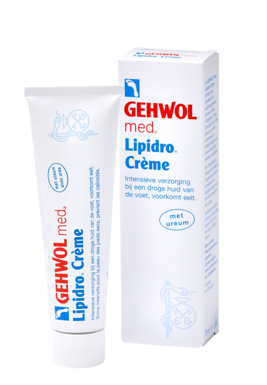 Gehwol med - Lipidro-Cr&egrave;me - met ureum - 75 ml - Nestor Thuiszorgwinkel
