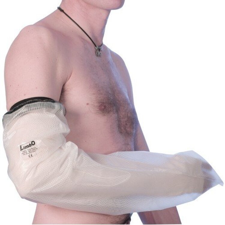 Beschermhoes hele arm - volwassene - breed - LimbO - LIM87 - detail