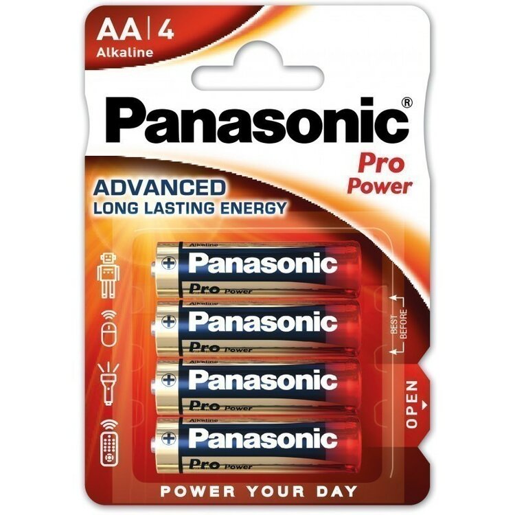 Panasonic LR6PPG/4BP - AA PRO POWER - BLx4