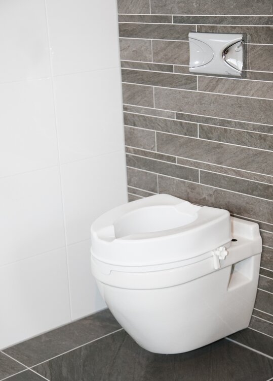 Atlantis Toiletverhoger - 10 cm - wit - zonder deksel