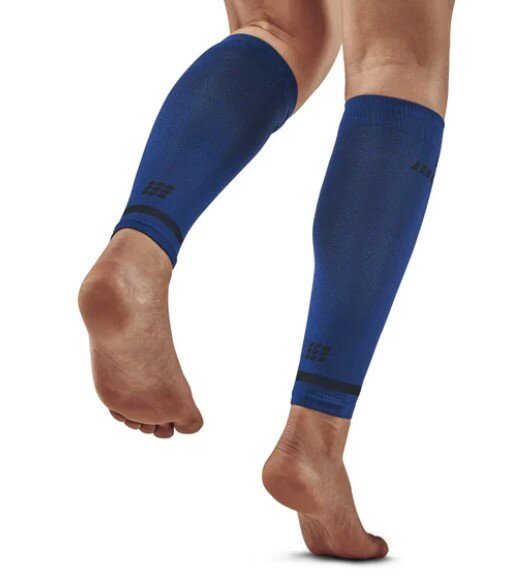 CEP the run compression - calf sleeves - woman - blue - tot onder de knie zonder voet - per paar - maat 4