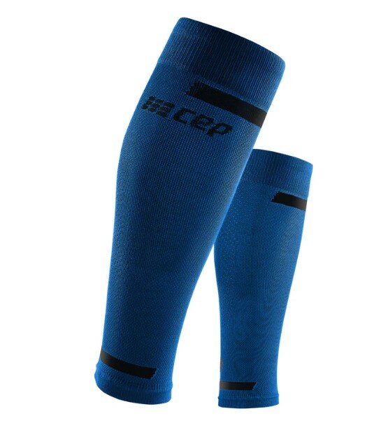 CEP the run compression - calf sleeves - woman - blue - tot onder de knie zonder voet - per paar - maat 4