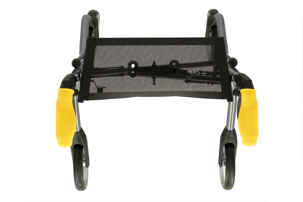 MyRollerSleeve - 2 zachte hoezen voor rollatorhandvatten - geel - per paar-detail