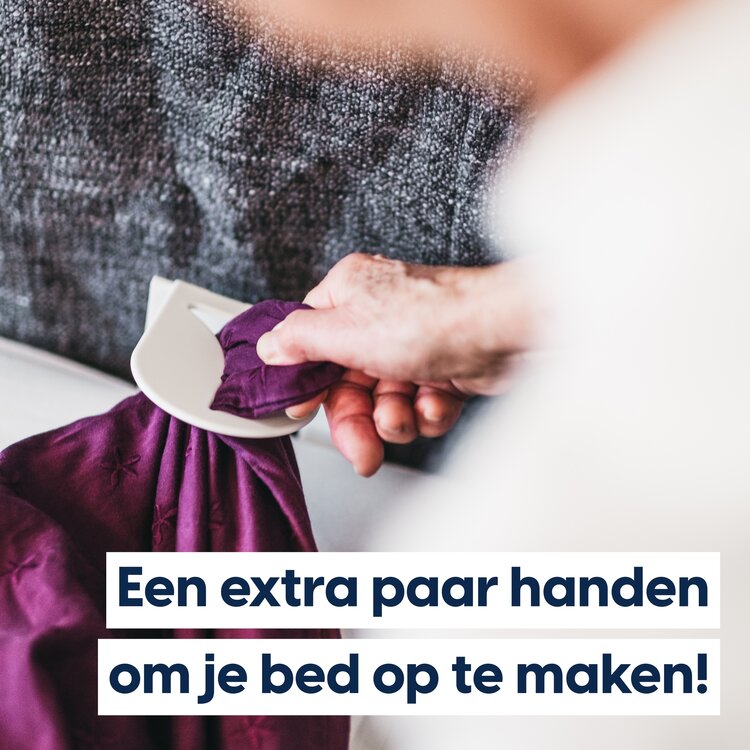 MyBedMaker - set van 2 stuks - in gebruik