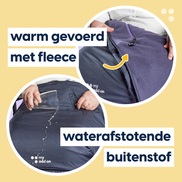MyBlanket Night Blue - winter editie - kleiner van 1,50 m lichaamslengte