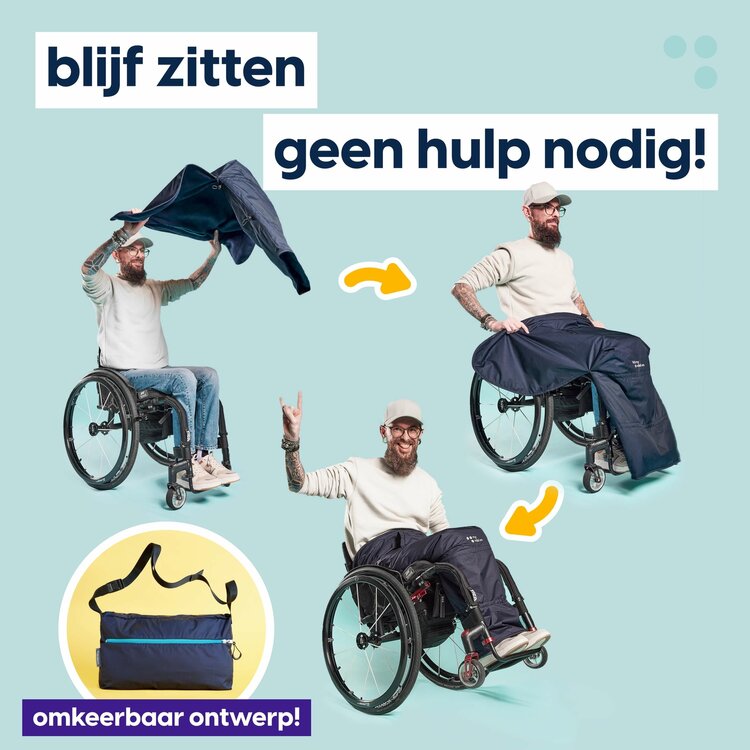 MyBlanket Night Blue - zomer editie - maat S/M - vanaf 1,50 m lichaamslengte