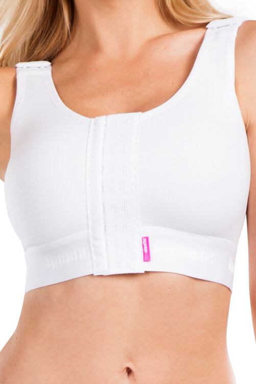 LipoElastic - PI super - katoenen postoperatieve compressiebeha - naadloos - zwart 