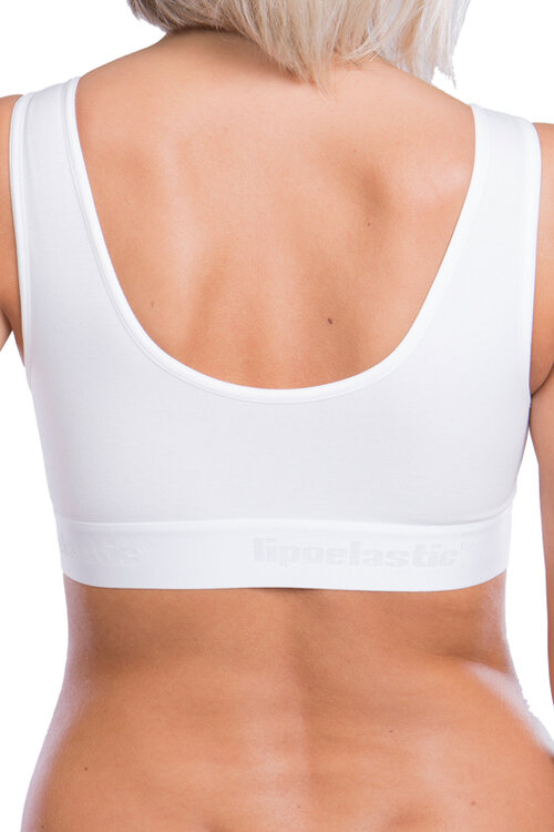 LipoElastic - PI super - katoenen postoperatieve compressiebeha - naadloos - zwart 
