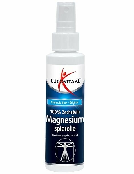 Lucovitaal - Magnesium Spierolie - 100% Zechstein -  200ml - voorkant