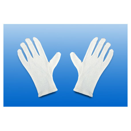 Noba - Katoenen handschoenen - wit - paar
