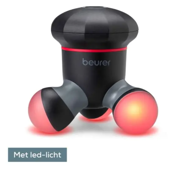  Beurer - MG 18 - mini-massageapparaat voor rug, nek, armen en benen - in werking