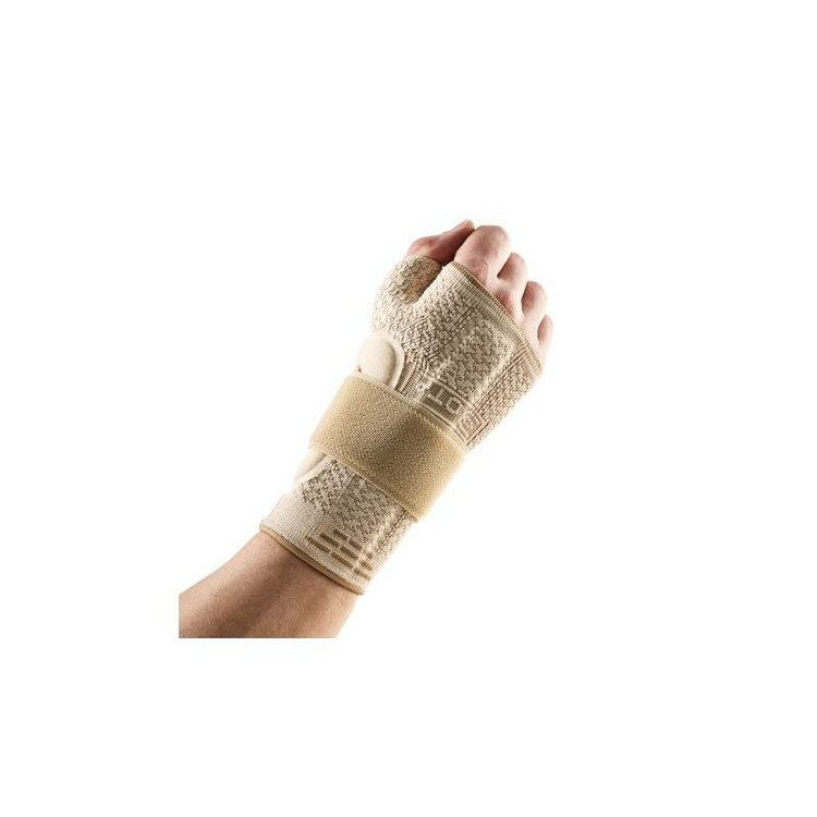 Bota Ortho 501 - Handpolsbandage - met pelotte en baleinen - huidskleur - in gebruik