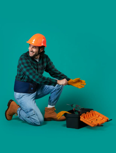 Lombacross Activity | hoogte 26 cm | Thuasne | Rugbrace voor actieve ondersteuning  | in gebruik