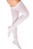 LipoThrombo AG - anti-embolie lieskousen - wit - unisex - paar