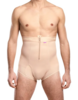 LipoElastic VHmS Comfort - compressiebroek voor heren zonder broekspijpen - huidskleur - vooraanzicht op model