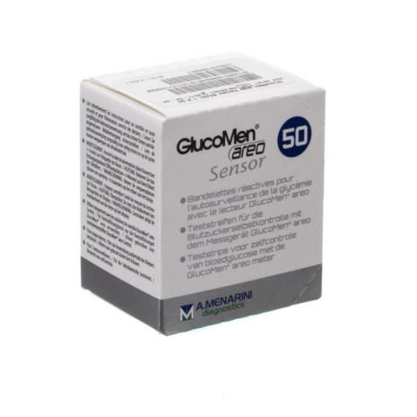 GlucoMen Areo glucose teststrips 50st - A.Menarini diagnostics