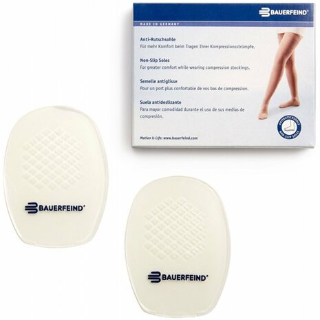 VenoTrain Anti-Slip Zooltjes &ndash; Extra Grip &amp; Comfort bij Compressiekousen &ndash; Per Paar