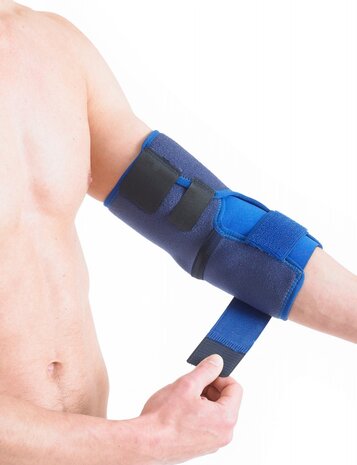 Neo G - Elleboogbrace - neopreen - blauw - one size