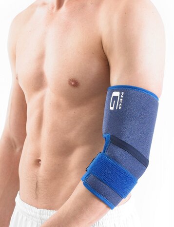 Neo G - Elleboogbrace - neopreen - blauw - one size