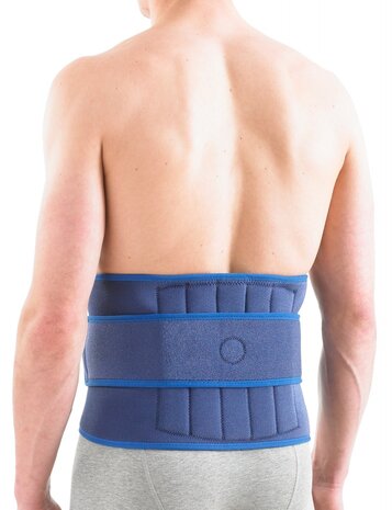 Neo G - rugband met baleinversteviging - one size - neopreen - blauw - tot 132 cm tailleomtrek