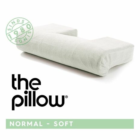 The Pillow Normal Soft - met sloop - 63 x 36 x 15 cm