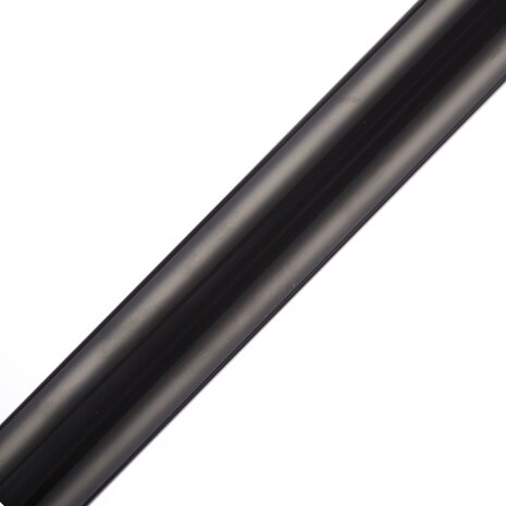 Able2 - Opvouwbare wandelstok - zwart - in hoogte verstelbaar van 74 tot 84 cm - detail stok