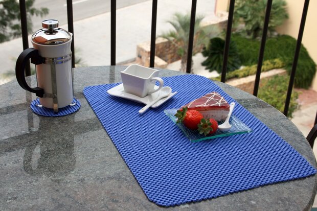 StayPut - Anti-slip placemat - lichtblauw - 1 st