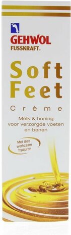 Gehwol soft feet cr&egrave;me - melk en honing - 125ml 