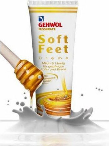 Gehwol soft feet cr&egrave;me - melk en honing - 125ml
