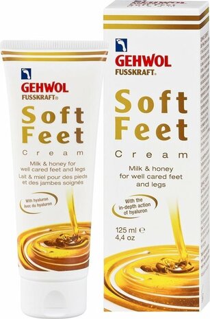 Gehwol soft feet cr&egrave;me - melk en honing - 125ml - Nestor Thuiszorgwinkel