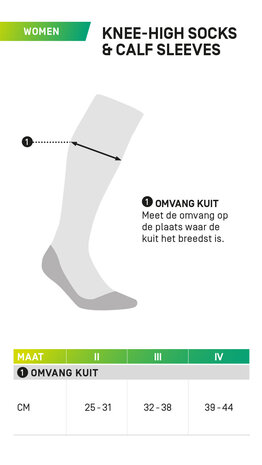 CEP the run socks - woman - ocean/petrol - tot onder de knie met voet - per paar