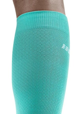 CEP the run socks - woman - ocean/petrol - tot onder de knie met voet - per paar