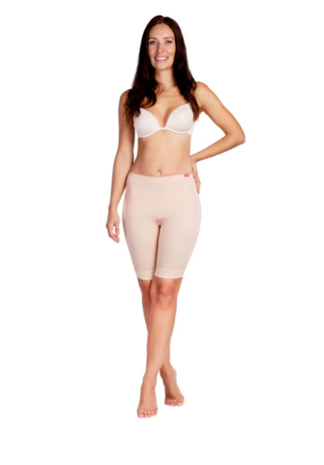 LIPOELASTIC - TF Comfort - lage taille - tot boven knie - huidskleur