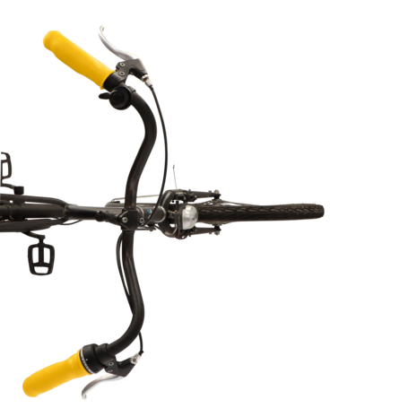 MyVeloGrips- 2 zachte hoezen voor fietshandvatten - geel - per paar