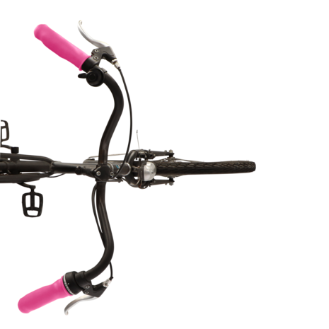 MyVeloGrips- 2 zachte hoezen voor fietshandvatten - roze - per paar