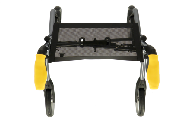 MyRollerSleeve - 2 zachte hoezen voor rollatorhandvatten - geel - per paar-detail