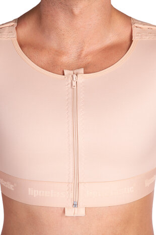 LipoElastic - MTmS Comfort - drukvest gynaecomastie heren - zwart