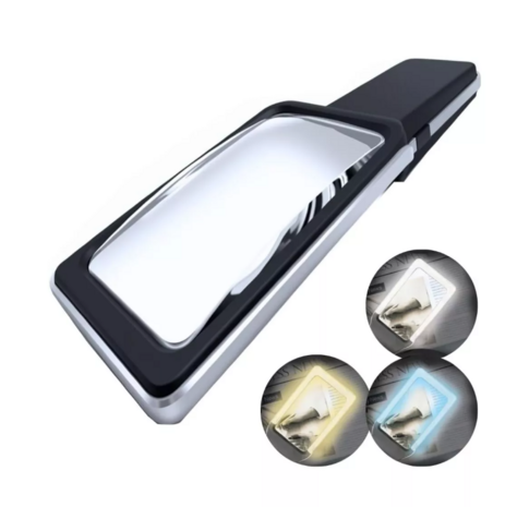 Handloep met LED - 2,5x vergroting &ndash; dimbaar