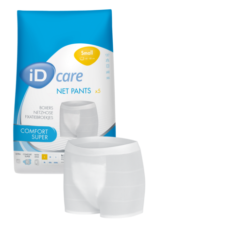 ID Care - Net pants Comfort Super - maat L - voor omtrek taille 80 tot 120 cm - per 5 stuks