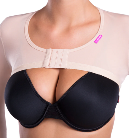  LIPOELASTIC AP long variant - Liposuctie van de armen - zwart - detail voorkant