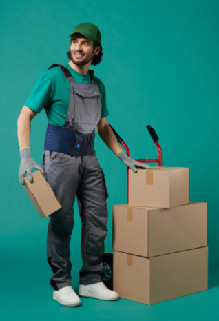 Lombacross Activity | hoogte 26 cm | Thuasne | Rugbrace voor actieve ondersteuning  | in gebruik