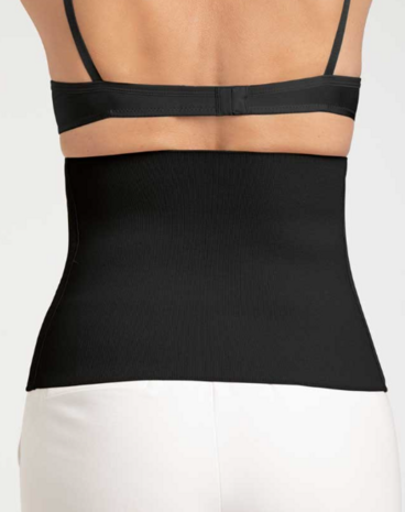 Amoena Belly Bandage - comfortabele compressieband - Zwart - achterkant