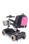 Mobility - kleine rolstoeltas - kleine scootmobieltas - zwart/roze